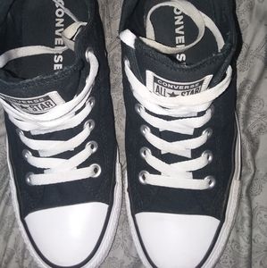 Awesome black Converse shoes